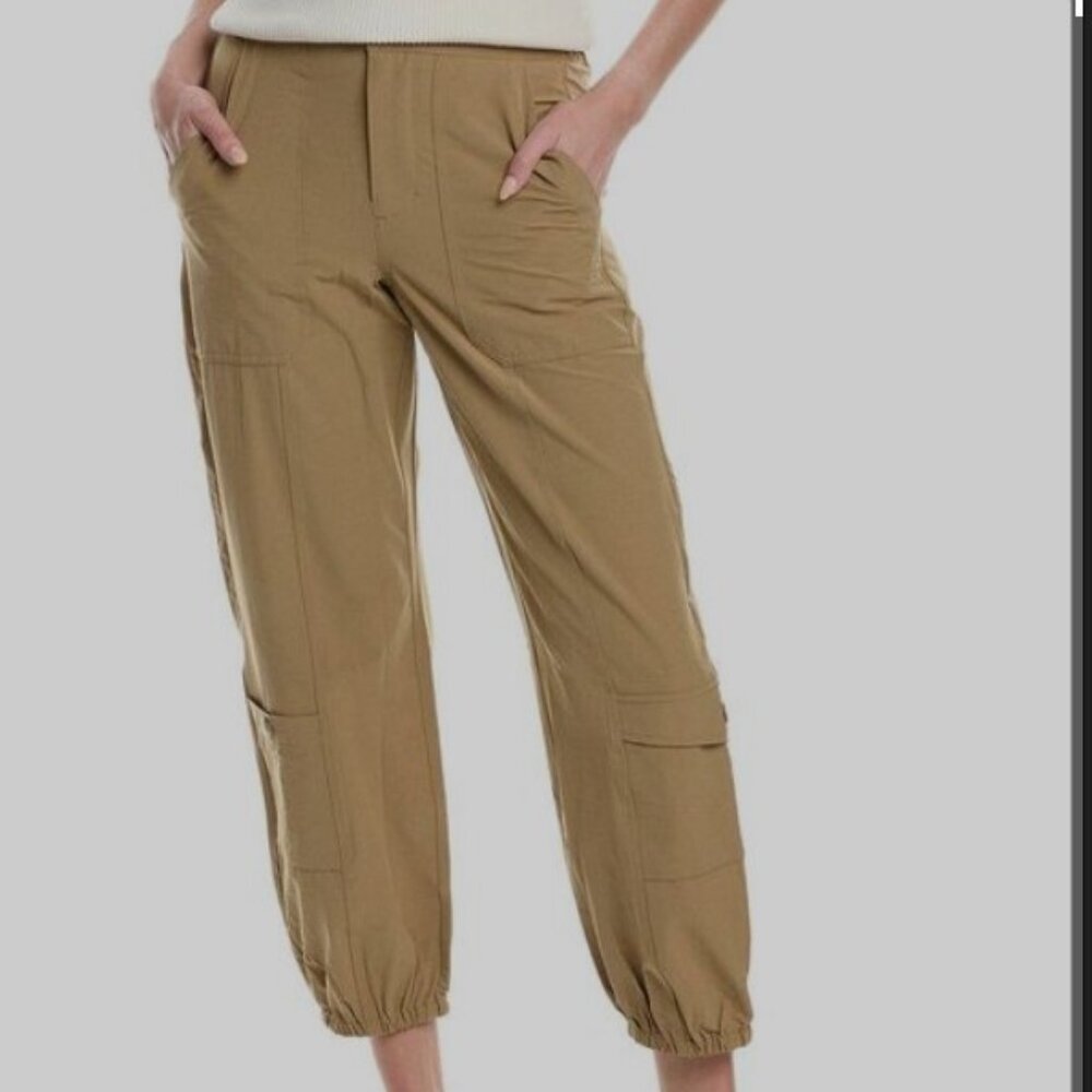 CAbi Galaxy Cargo Pant Tan Size M NWT